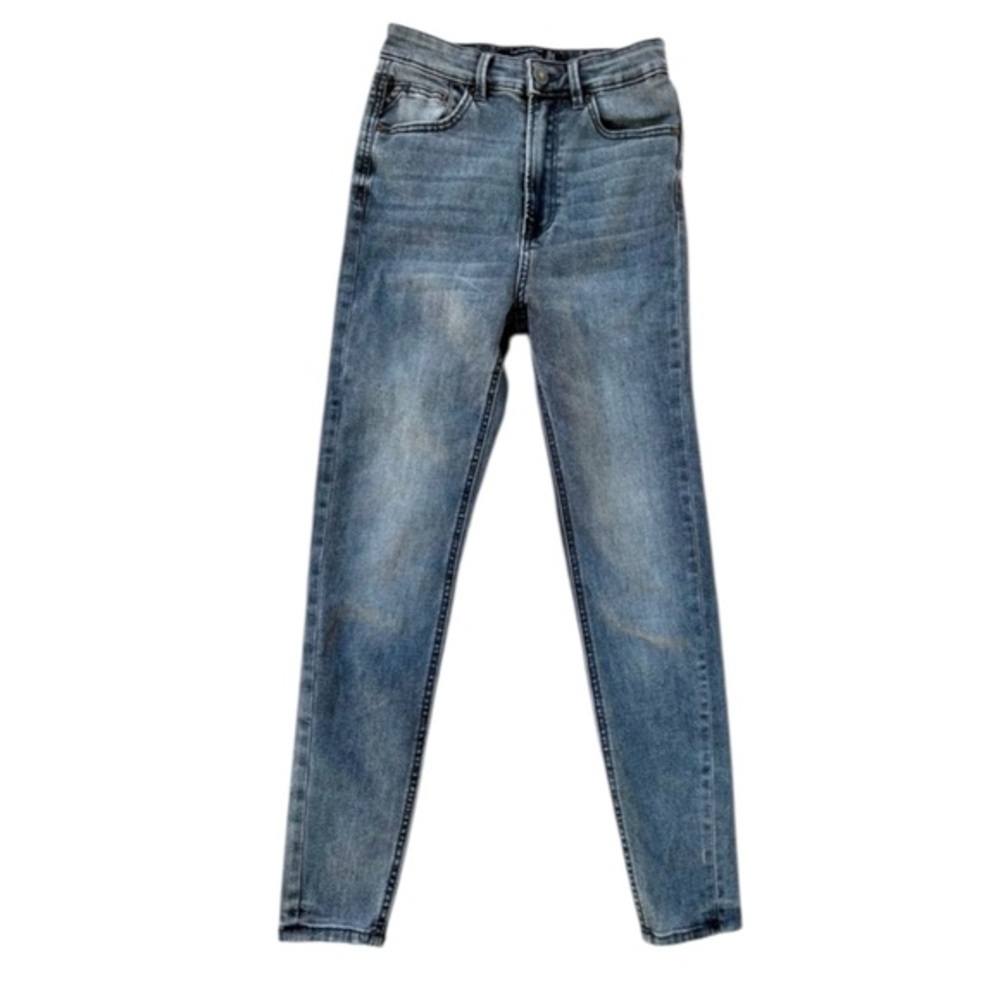 Stradivarius Skinny Super High Waist Jeans